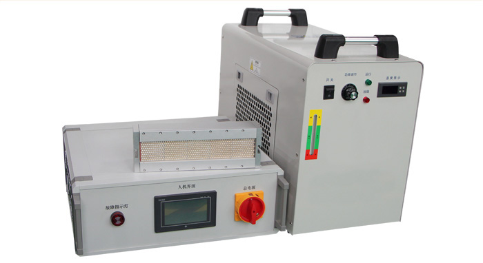 UV LED固化光源設(shè)備的三大配置照射頭、水冷機(jī)、電源驅(qū)動(dòng)